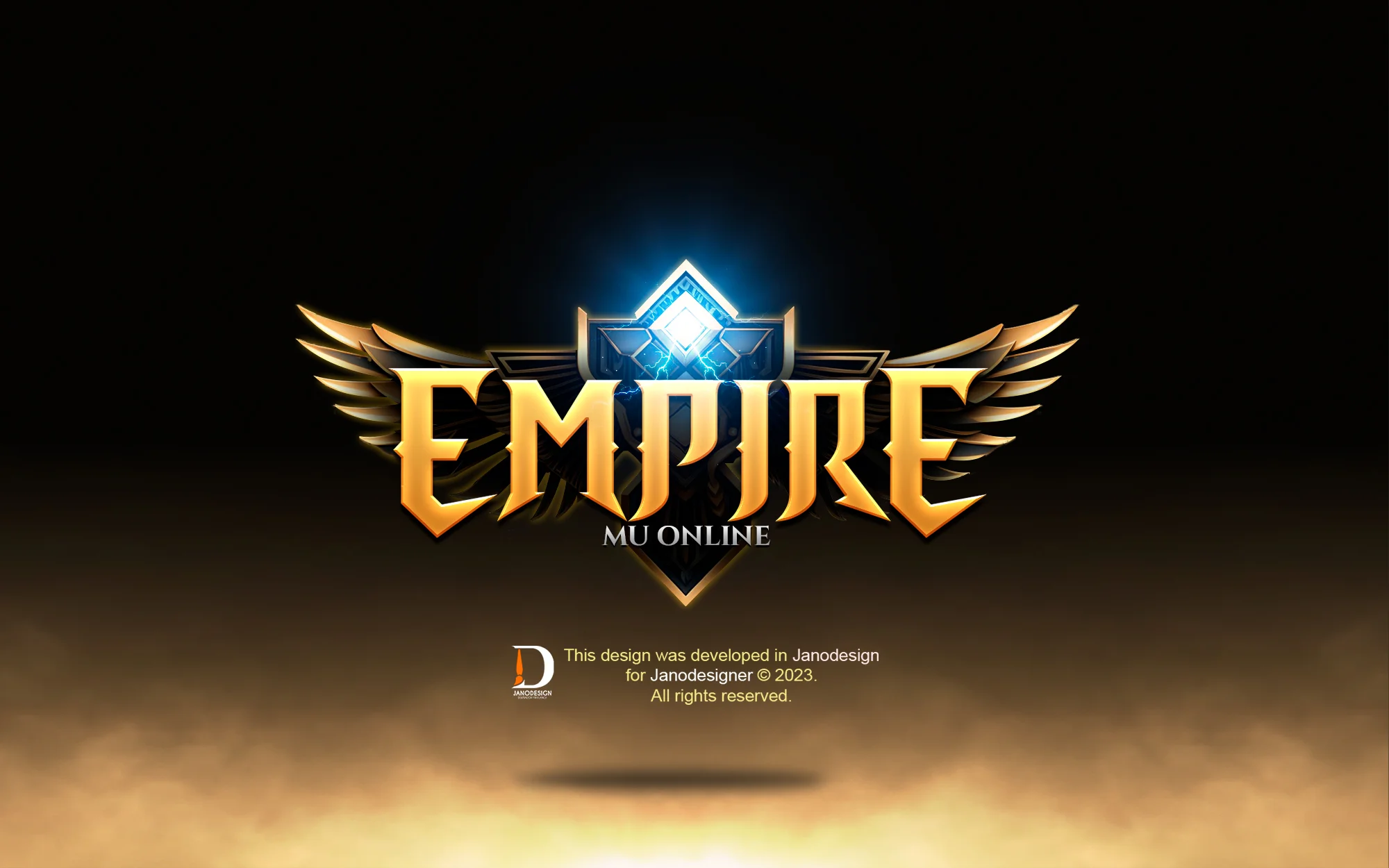 EDITABLE GAME LOGO - EMPIRE MU ONLINE